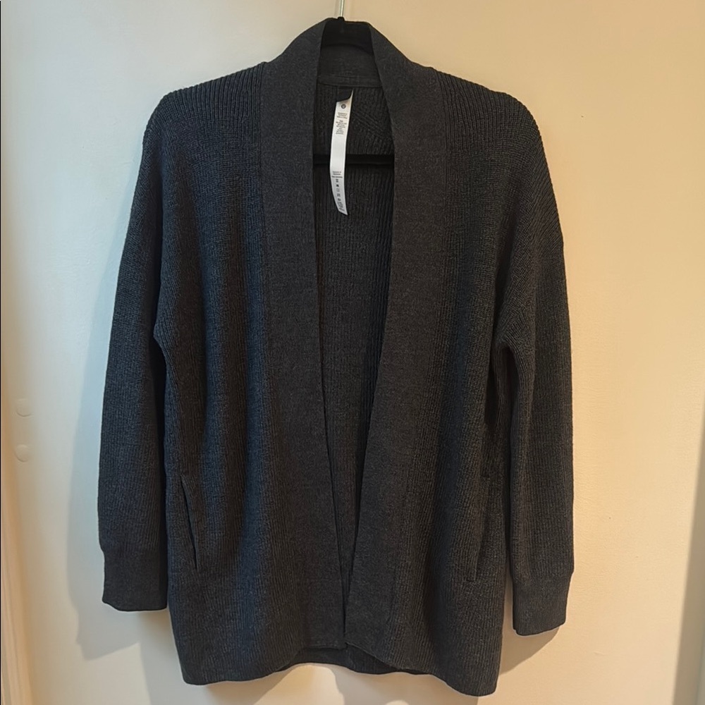 Lululemon wool Gray Sweater